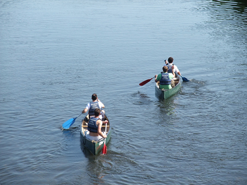 Canoe Hire on the Wye